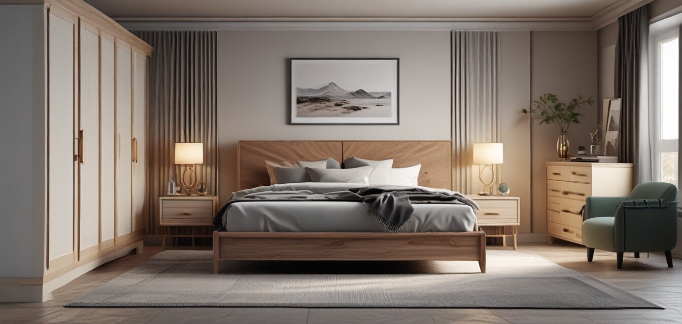 Affordable bedroom furniture set